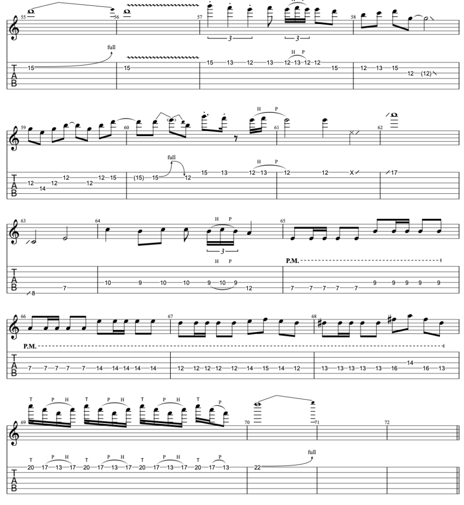 甲賀忍法帖ギターソロ